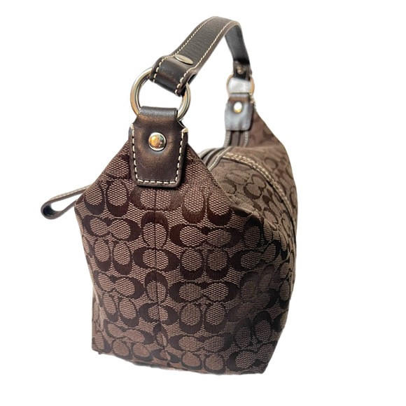 Signature Coach cocoa brown purse - Picture 3 of 8